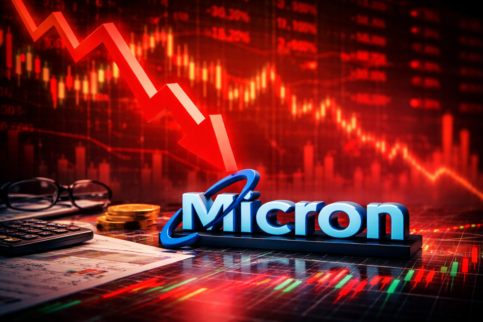 Cổ phiếu Micron rơi vào “thị trường gấu”: Rẻ nhất S&P 500 nhưng vẫn bị bán tháo – Cơ hội hay bẫy giá trị?