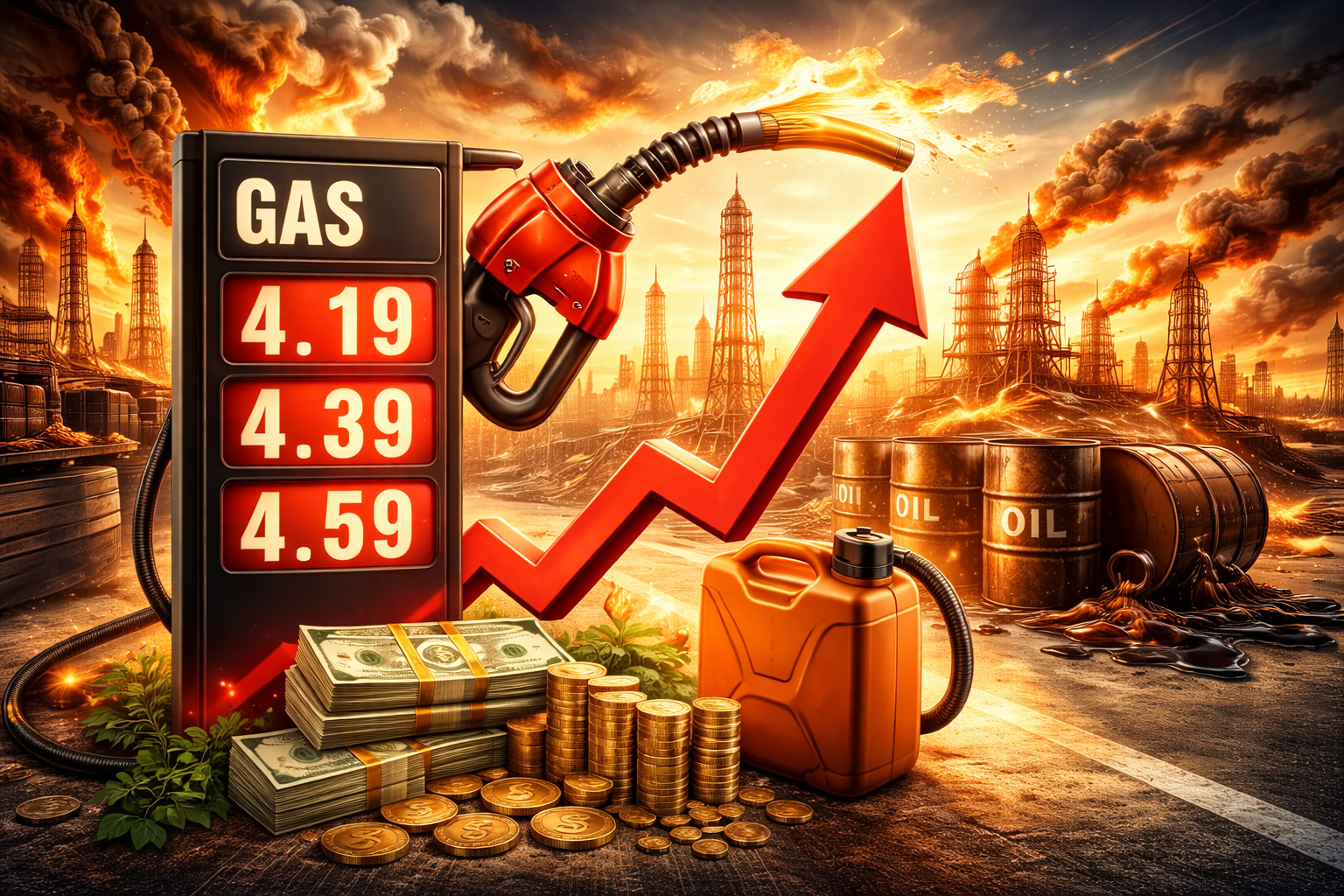 Giá xăng được dự báo tăng rất nhanh khi giá dầu bùng nổ trong bối cảnh chiến tranh Iran