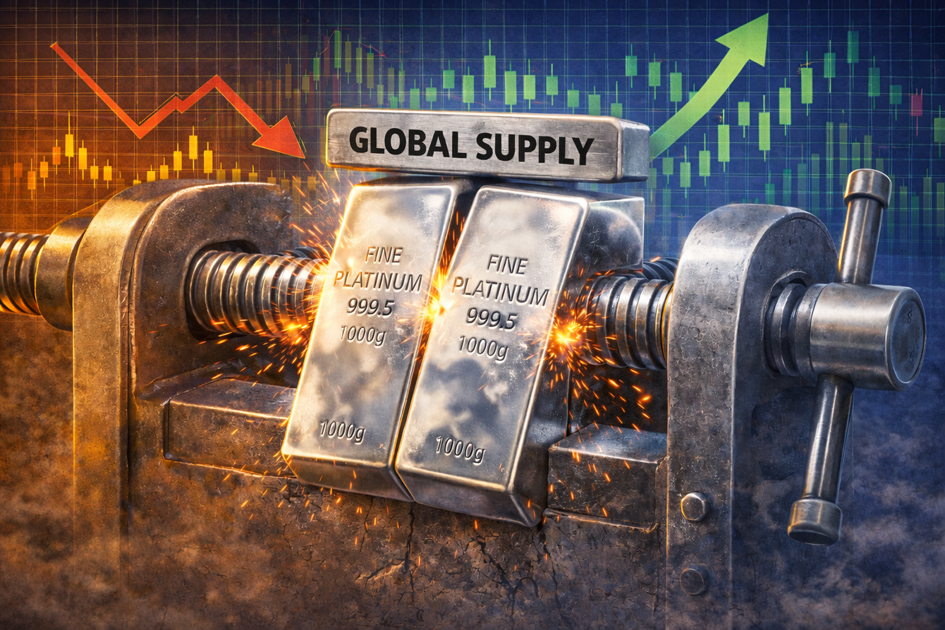 Thị trường bạch kim dự kiến thiếu hụt năm thứ tư liên tiếp khi nguồn cung vẫn thắt chặt