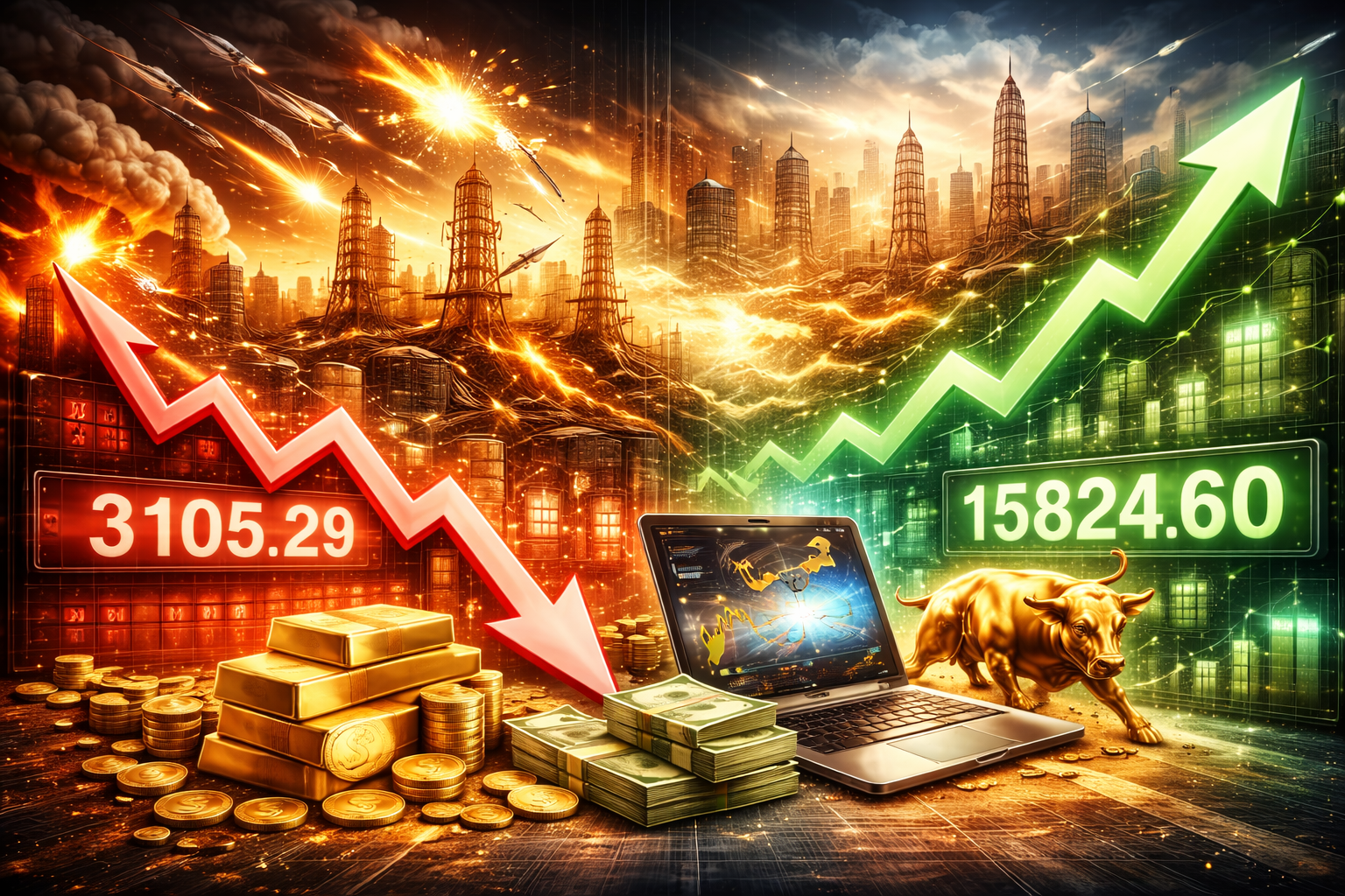 Thị trường chứng khoán “nhảy múa”: thông điệp từ xung đột Iran