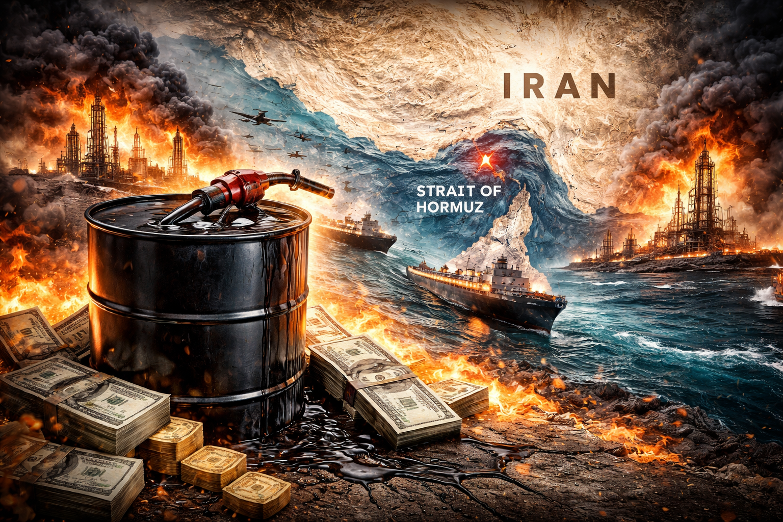 Giá dầu tăng kỷ lục trong tháng 3: Vì sao Mỹ có thể không cần mở lại eo biển Hormuz?