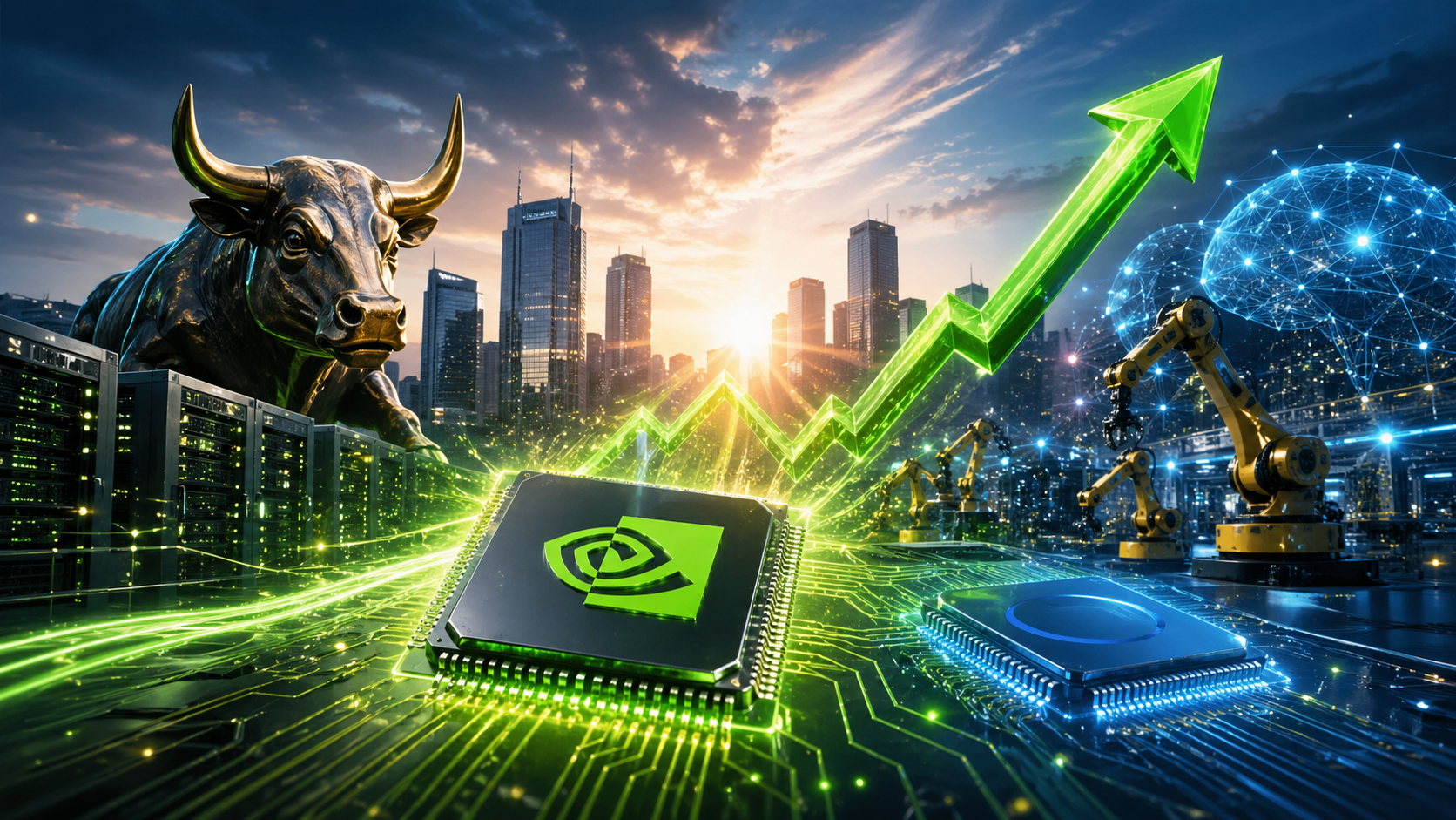 Nvidia lập đỉnh sau 6 tháng: Cú hích bất ngờ từ Intel và làn sóng AI
